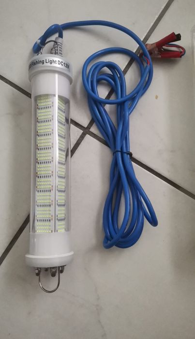 Luz led 12v submersível pesca lulas cefalópodes barco