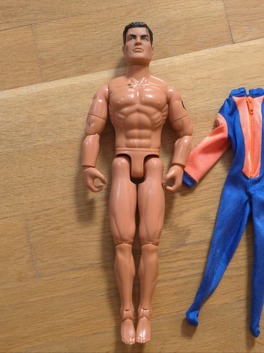 Lalka vintage action man scuba attack hasbro