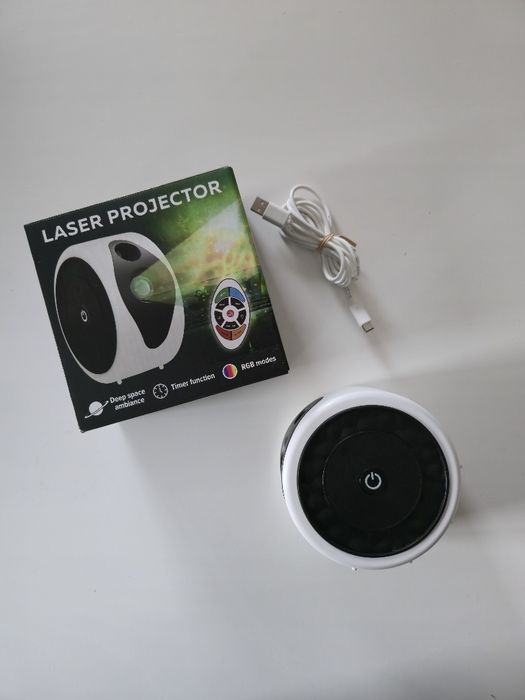 Projektor Gwiazd Laser LED RGB z pilotem
