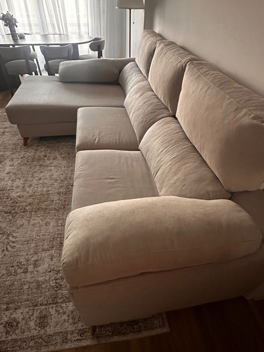 Sofá com chaise longue - banak