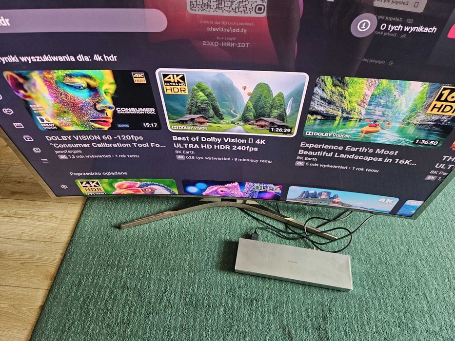 Telewizor Samsung 55'' SUHD Qled  4K UHD Smart Tv Wifi  DVB T2 Dowóz