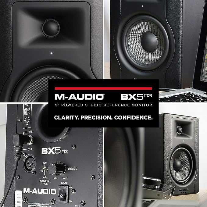 M-AUDIO BX5 D3/2-drożny/5"/głośnik/aktywny monitor studyjny/nowy
