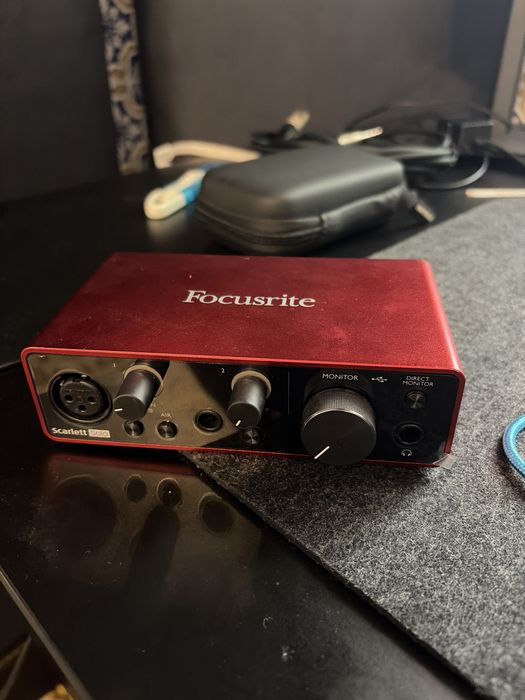 Interface Focusrite Scarlett Solo gen 3