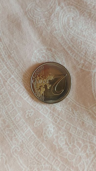Moeda 2 euros - Uma moeda pela paz 2024