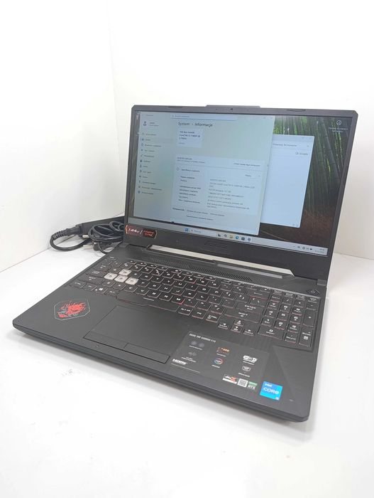 Laptop Asus TUF Gaming FX506H I511400/RTX3050/16Gb Ram 512Gb SSD