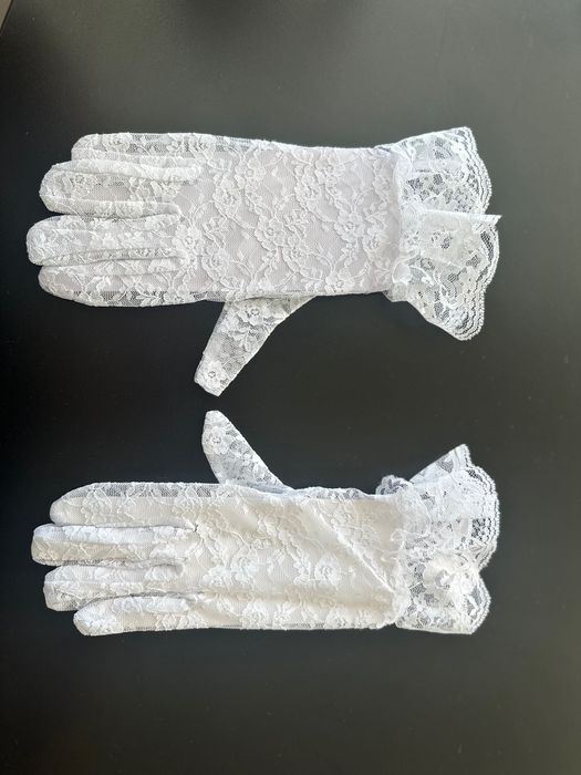 Перчатки весільні