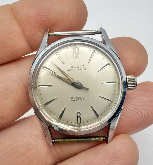 Zegarek Lincoln Compressor cal AS 1686