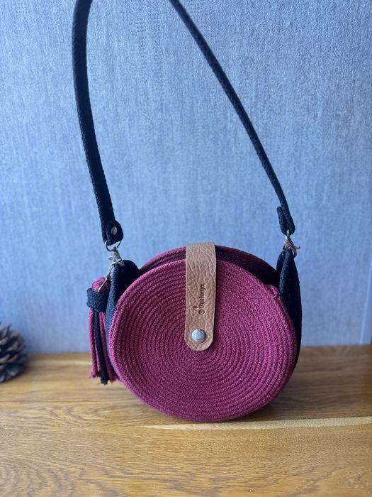 Сумка з бавовняного шнура
