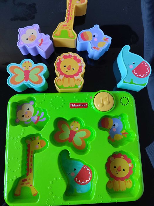 Quebra-Cabeça Da Selva Musical - Fisher Price