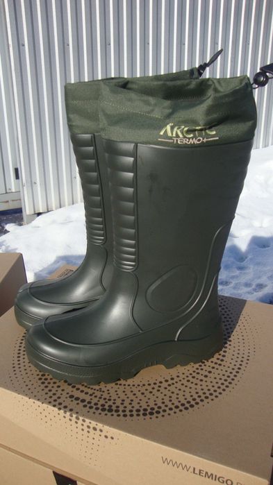 зимові чоботи Lemigo сапоги лемиго пенка риболовля полювання термо