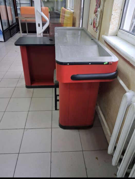 касовий бокс касова зона прилавок торгівельне обладнання