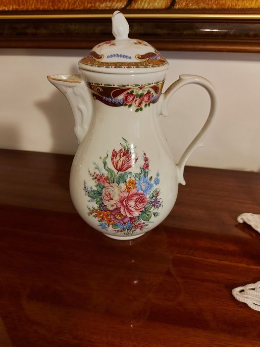 Bule grande de louça Limoge