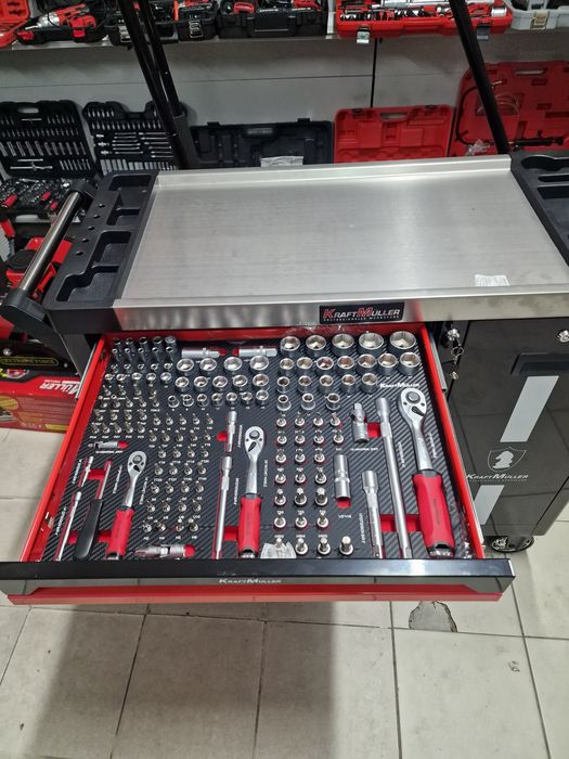 Carrinho de ferramenta XXXL 7 completas novo