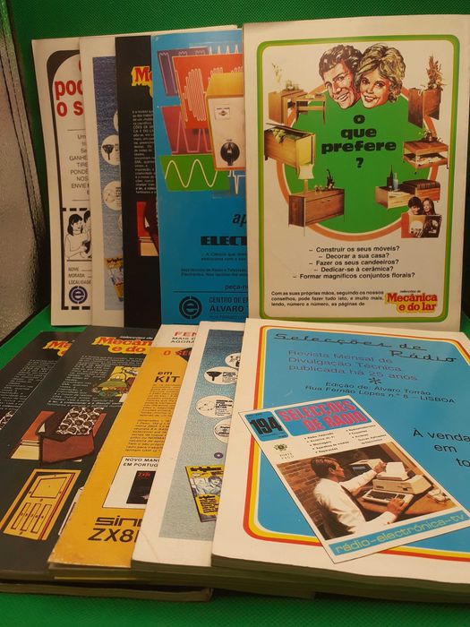 Livro - REF SD - Lote de Revistas Mecânica e do Lar (ler descrição)