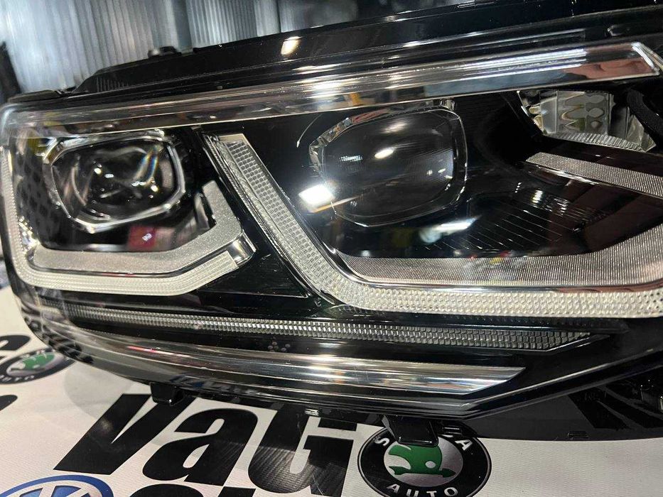 LED Фары Тигуан Ксенон Тигуан Фары vw Tiguan Оптика Фольксваген Фонари ...