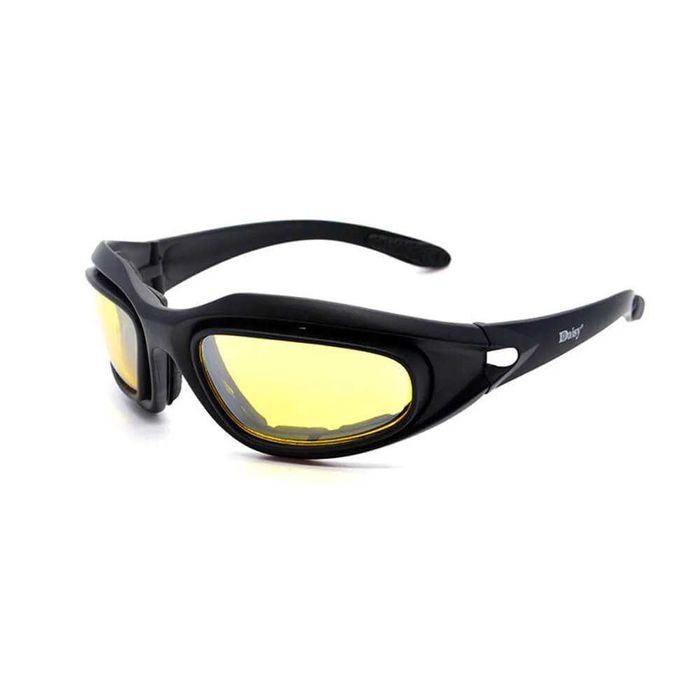 Óculos tácticos 4 Lentes intercambiáveis anti UV polarizados