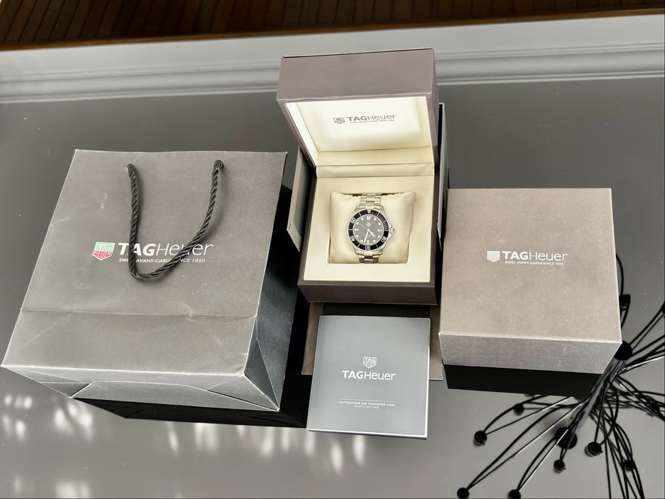 TAG Heuer Aquaracer Automatic Full Set — Ref. WAB2010