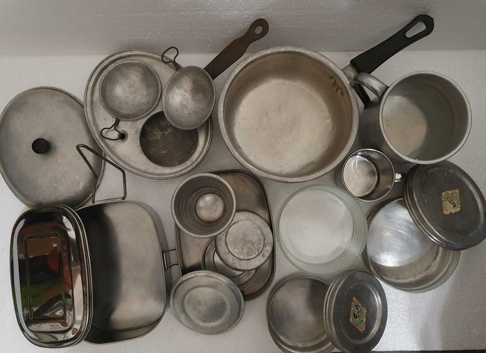 Campismo - Palamenta diversa em alumínio e inox