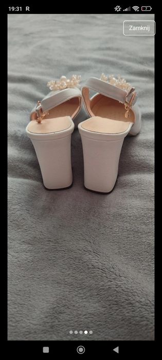 Obuwie ślubne 38/39