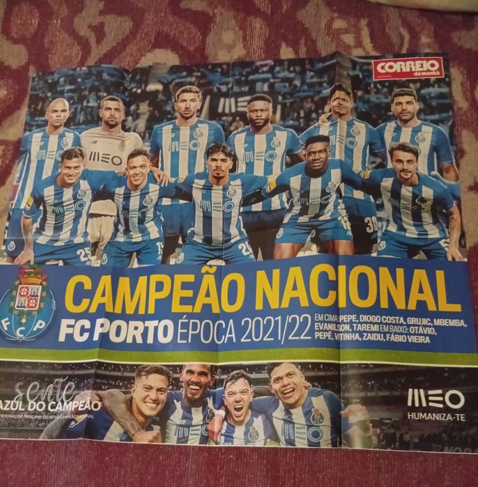 Poster F.C.P 21/22 campeão novo