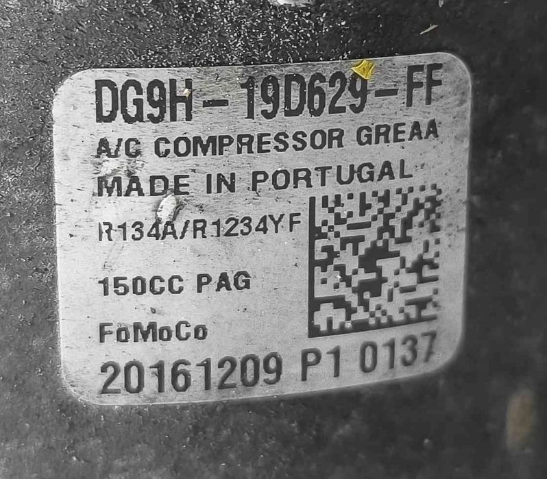 Compressor Ar Condicionado DG9H-19D629-FF - FORD MONDEO V Hatchback