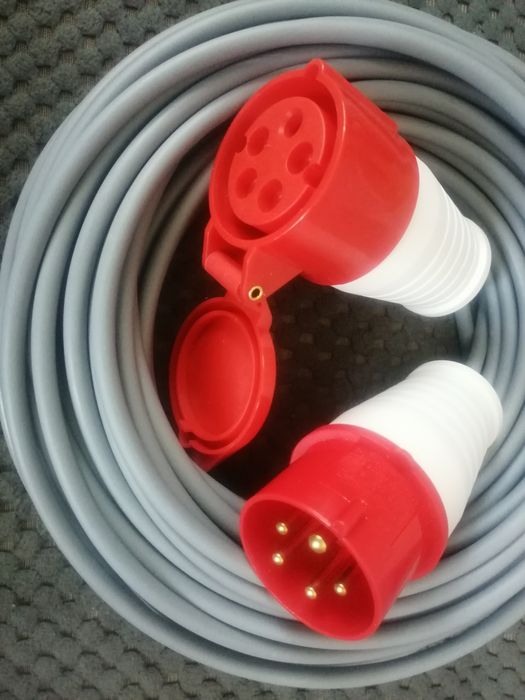 Przedłużacz siłowy 16a 5p