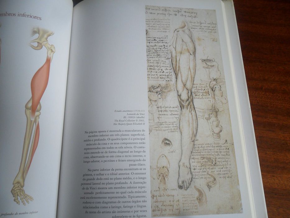 "Atlas da Arte Anatómica" de Dr. Luis Raúl Lépori 1ª Edição de 2006