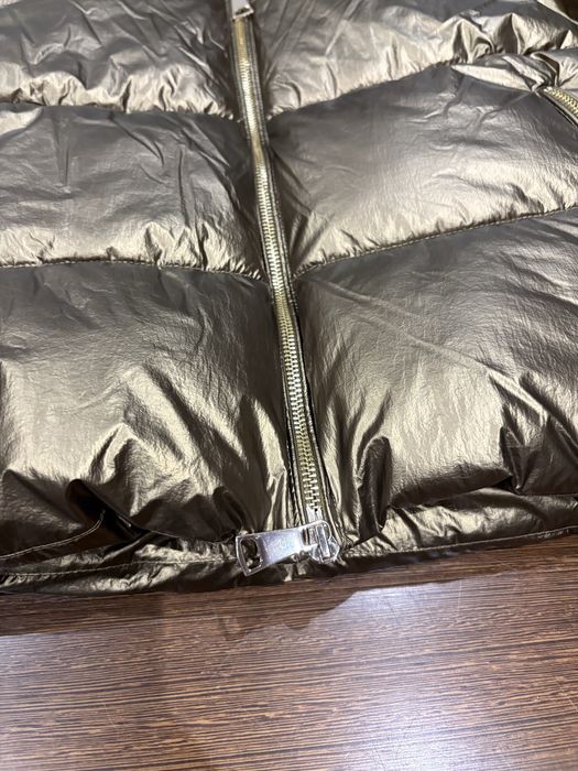 Casaco acolchoado metalizado com capuz Trash and Luxury