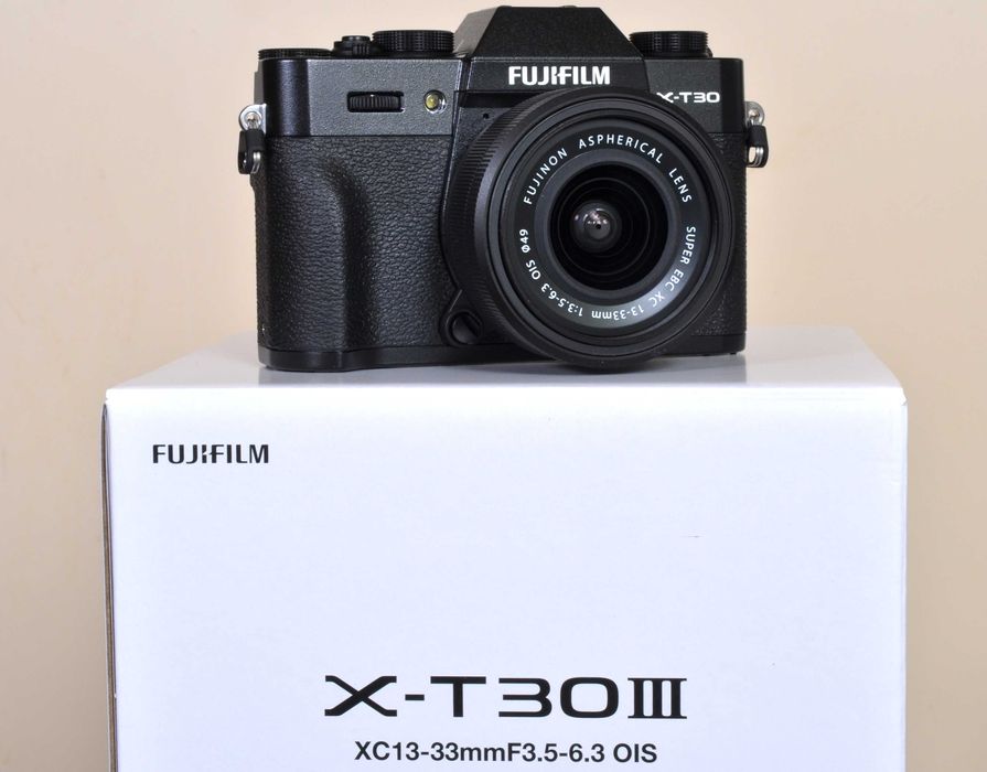 Fuji X-T30III + Fuji Xc 13x33 OIS. NOVA. Fatura e garantia 3 anos