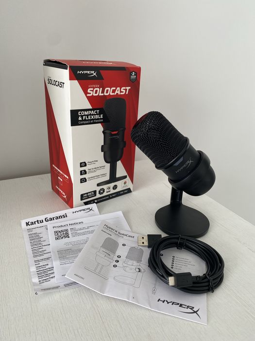 Мікрофон HyperX SoloCast, оригінал із США
