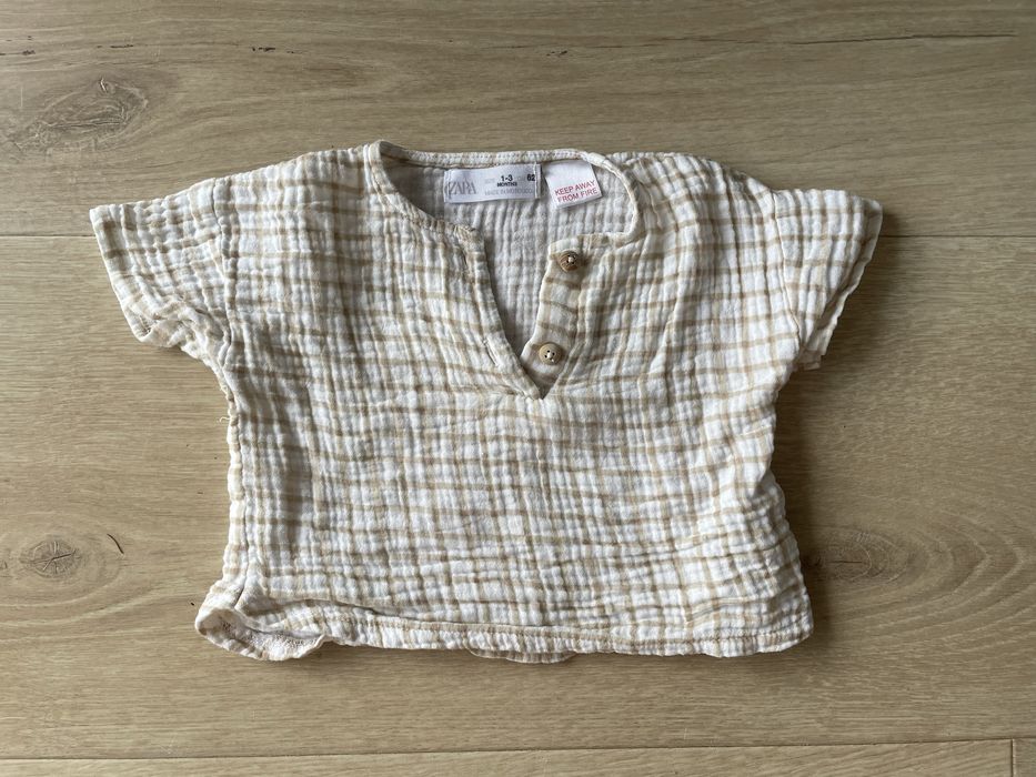 Bluzeczka niemowlęca ZARA 62