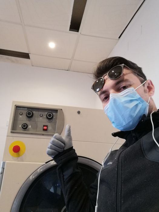 Huebsch secador de roupa industrial 20kg Self-service