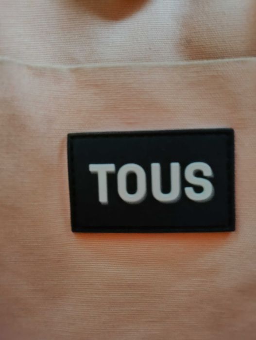 Torebka TOUS - ecru z logo TOUS
