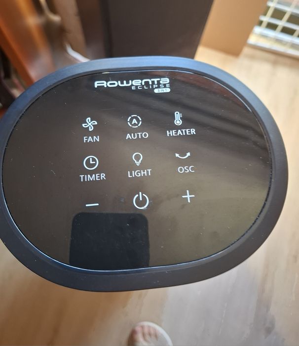 Rowenta Eclipse 3 em 1 - Aquecedor, ventoinha e purificador de ar