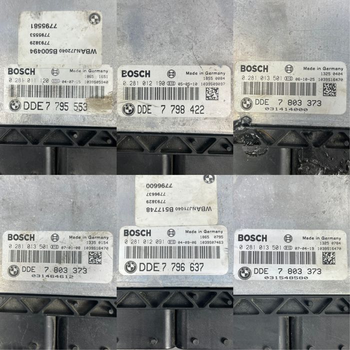 Ебу, блок управління двигуном bmw e60, e61, e65, e66, e70, e53, e90,