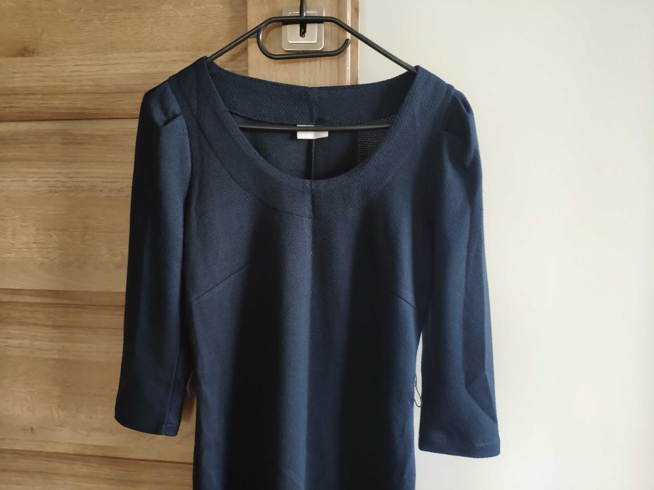 Piękna granatowa sukienka roz.S z Vila