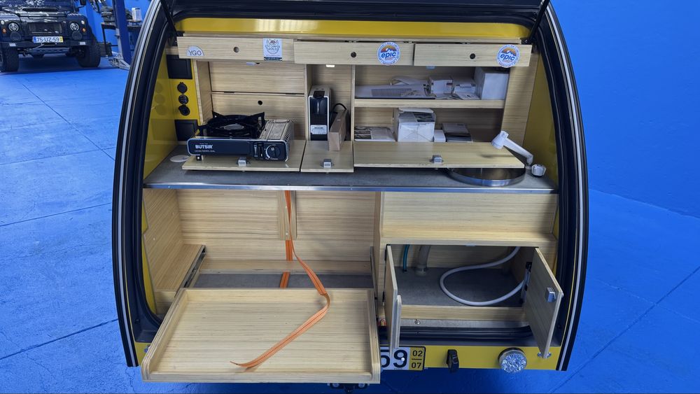 Mini Caravana YGO COCOON — Nova | Full Extras