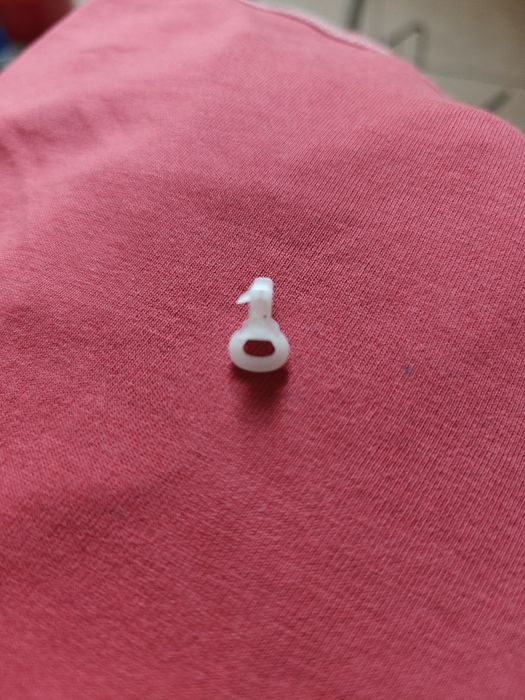 Żabka haczyk zaczep firany zasłony kamper przyczepka