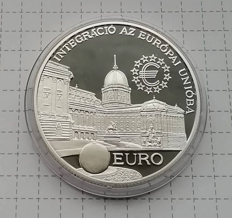 Угорщина 2000 форинтів 1997р. СРІБЛО. Інтеграція в Європейський союз.