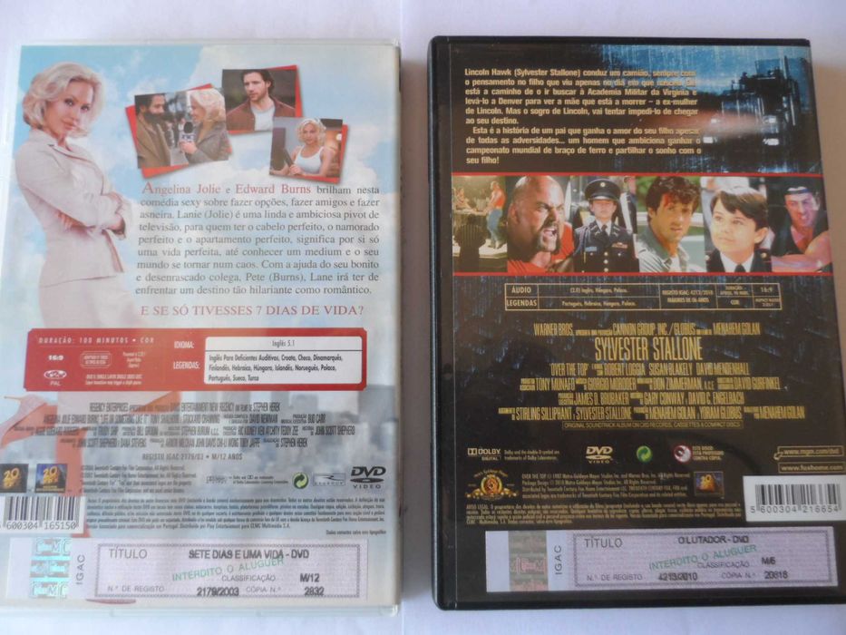 Sete Dias e Uma Vida  e  O Lutador  (com Sylvester Stallone)