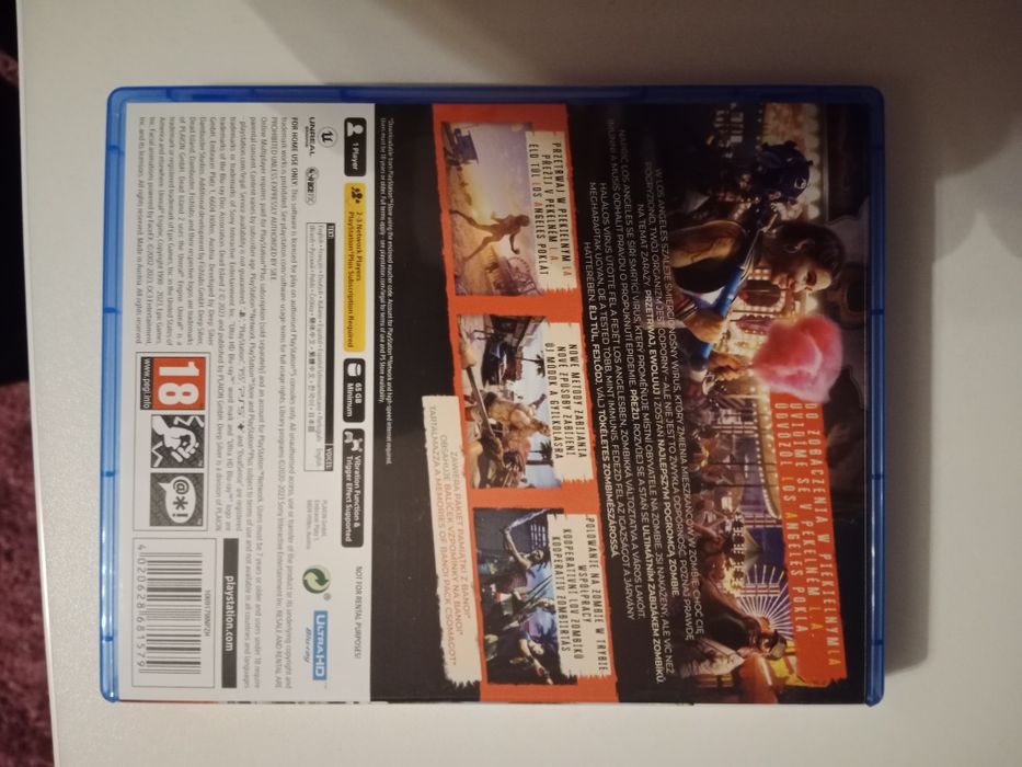 Sprzedam grę Dead Island 2 Day one Editio PS5
Witamkonsole PS5 Dead Is