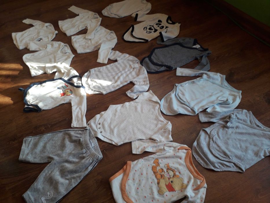 śpiochy body  dla bobaska niemowlaka zestaw