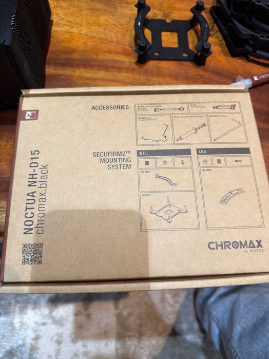 Cooler CPU Noctua NH-D15 Chromax Black