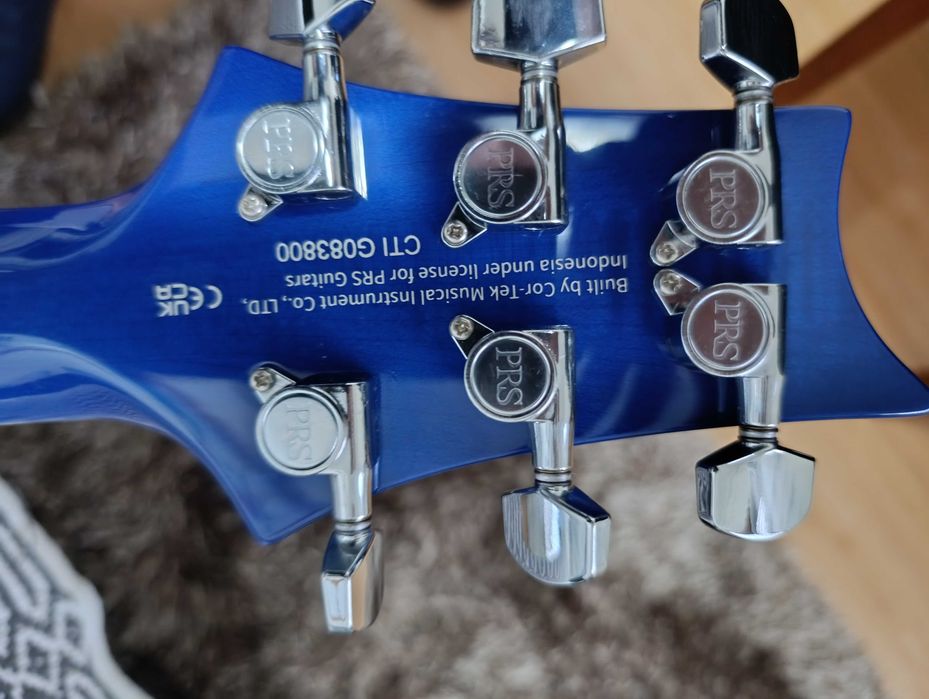 Guitarra PRS SE Custom 24-08 Quilt LB