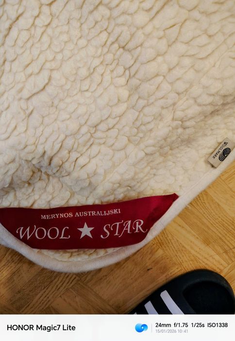 KOŁDRA WEŁNIANA z  Merynosa Australijskiego - ODBIÓR OSOBISTY