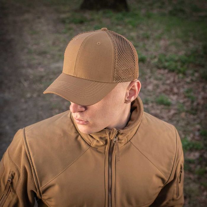 Czapka z daszkiem siatka Flex Rip-Stop Coyote