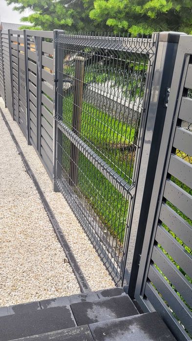 panel ogrodzeniowy 3d