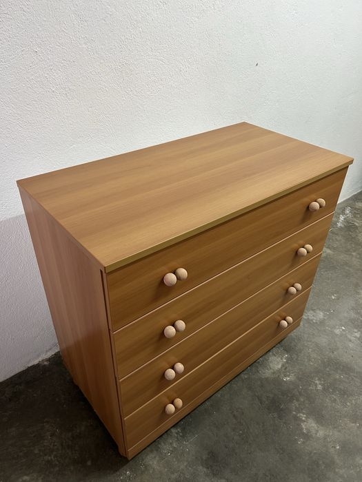 Comoda de quarto Prenatal 4 gavetas