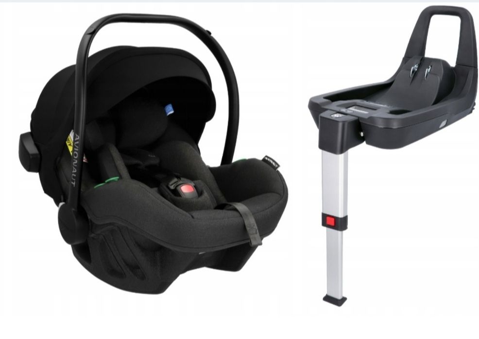 Nosidełko fotelik Avionaut pixel pro z bazą czarny