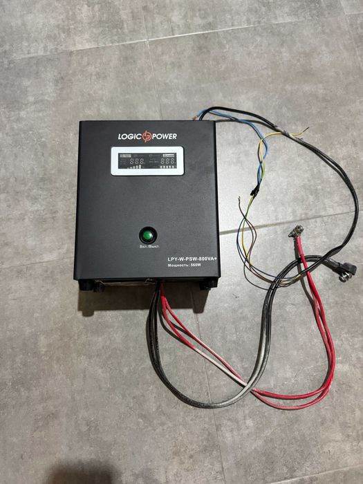 Продам ДБЖ LOGIC POWER 12 v з правильною синусоїдою LPY-W-PSW-800VA